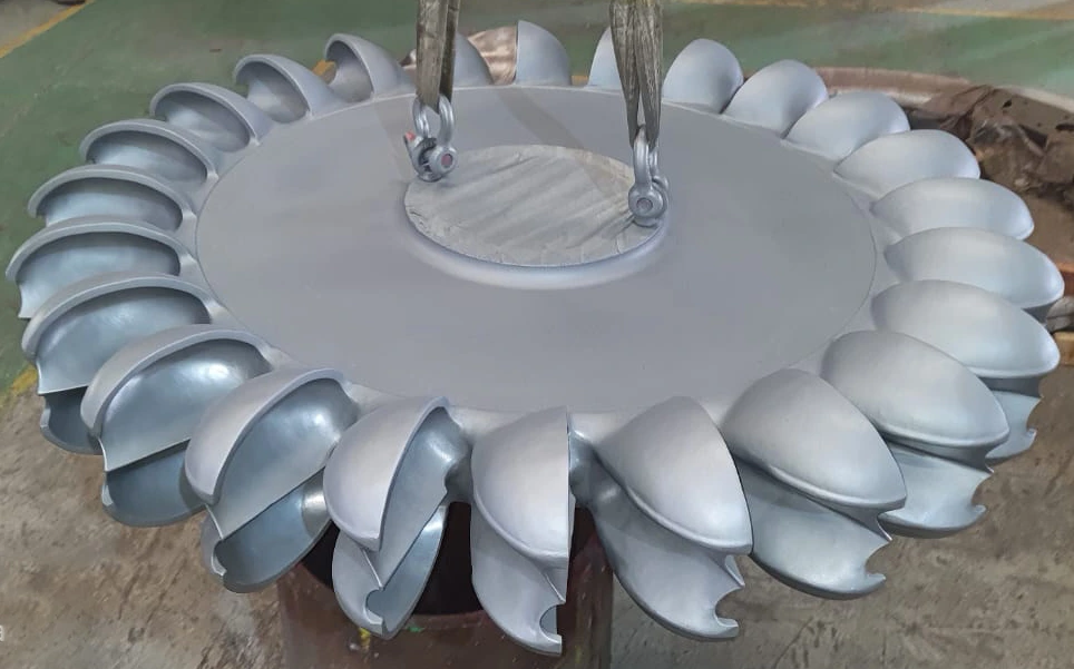 Hydropower turbine axial flow
